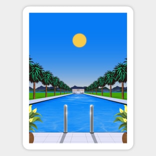 Poolside Cafe Magnet